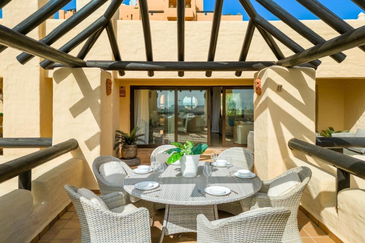 15 First Line Penthouse With Wonderful Seaview Near Duquesa Golf Manilva Andalucia 아파트 외부 사진